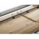 Стол обеденный SIGNAL XAVIERO II дуб артизан/черный 160-240/90